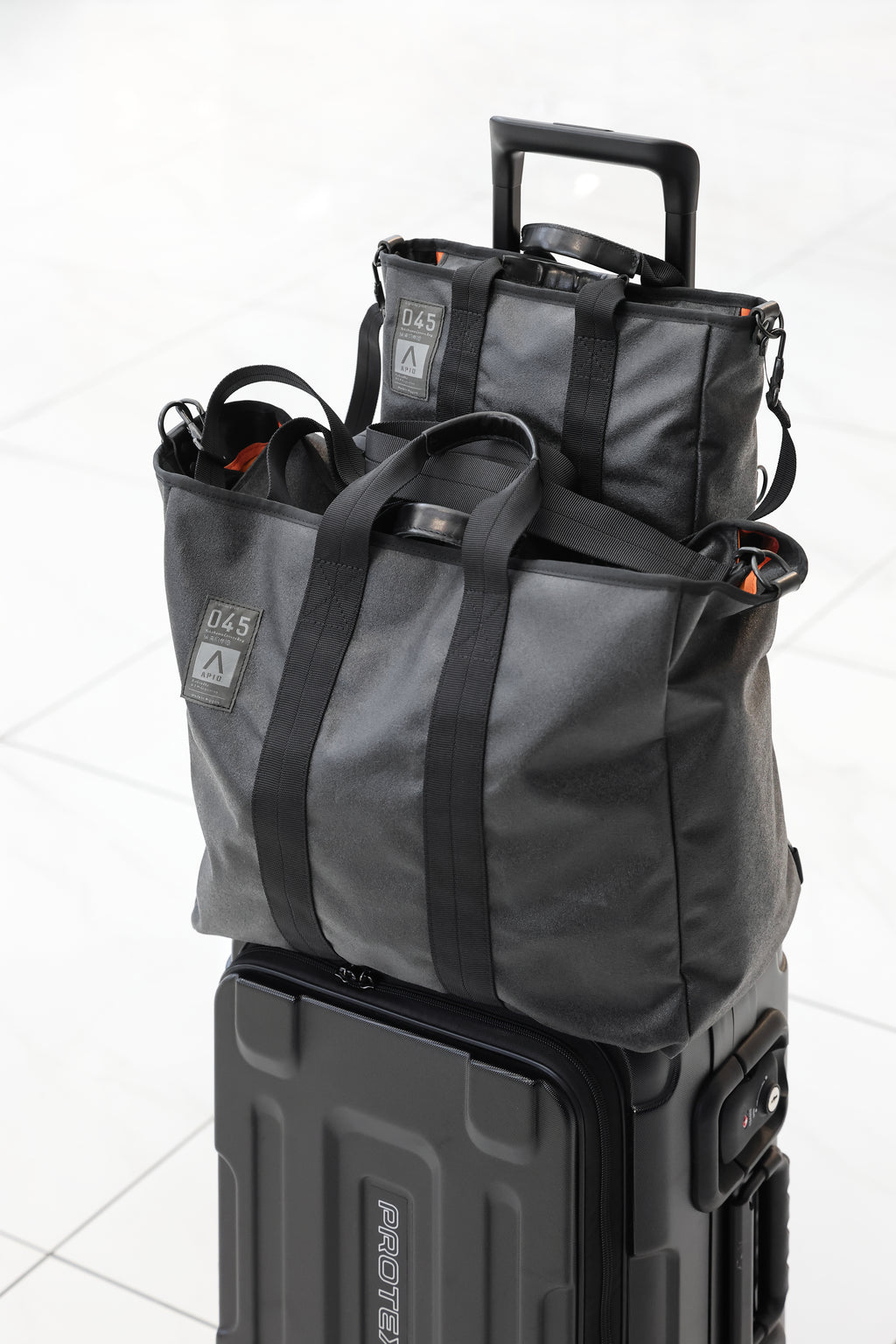 APIO x 横濱帆布鞄・Utility Carrying Bag（Black）Medium（ミディアムサイズ）