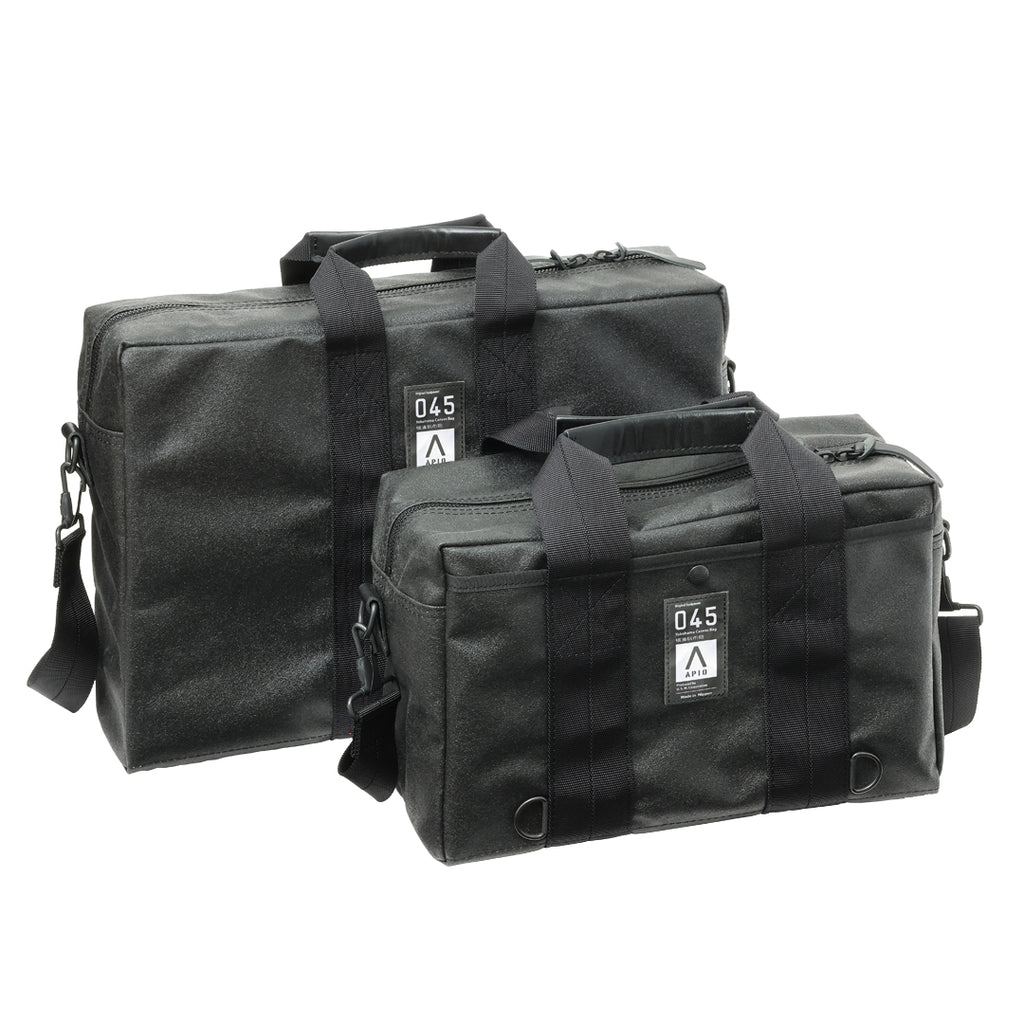 APIO x 横濱帆布鞄・Aviator’s Kit Bag（Black）アビエーターキットバッグ 1/2W