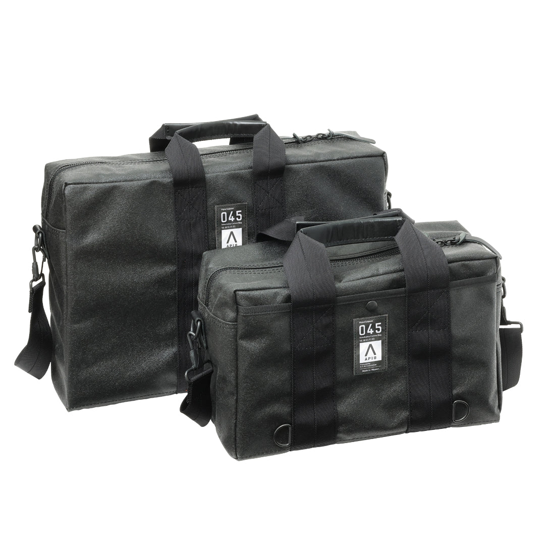 APIO x 横濱帆布鞄・Aviator’s Kit Bag（Black）アビエーターキットバッグ 1/2W