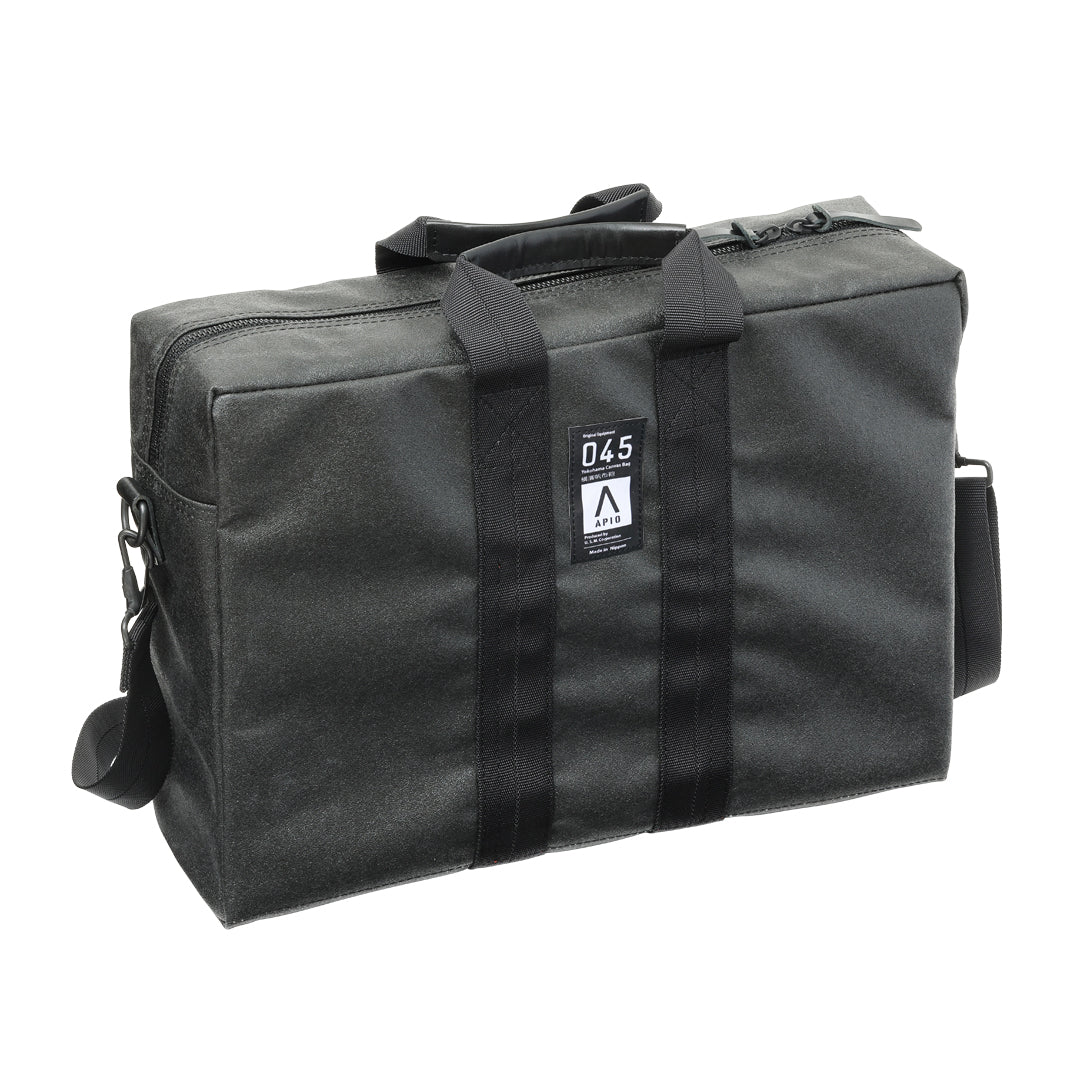 APIO x 横濱帆布鞄・Aviator’s Kit Bag（Black）アビエーターキットバッグ 2/3S