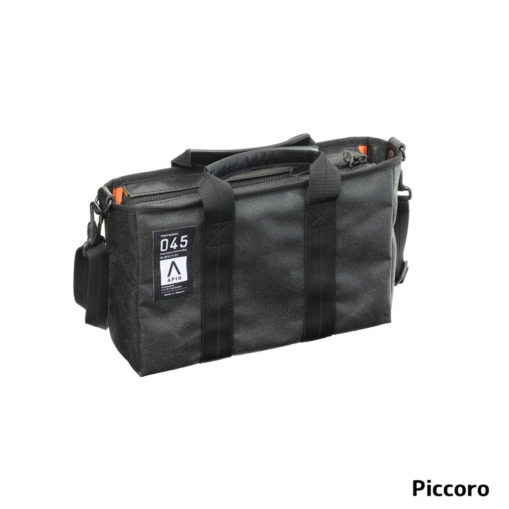 APIO x 横濱帆布鞄・Utility Carrying Bag（Black）Piccoro（ピッコロサイズ）