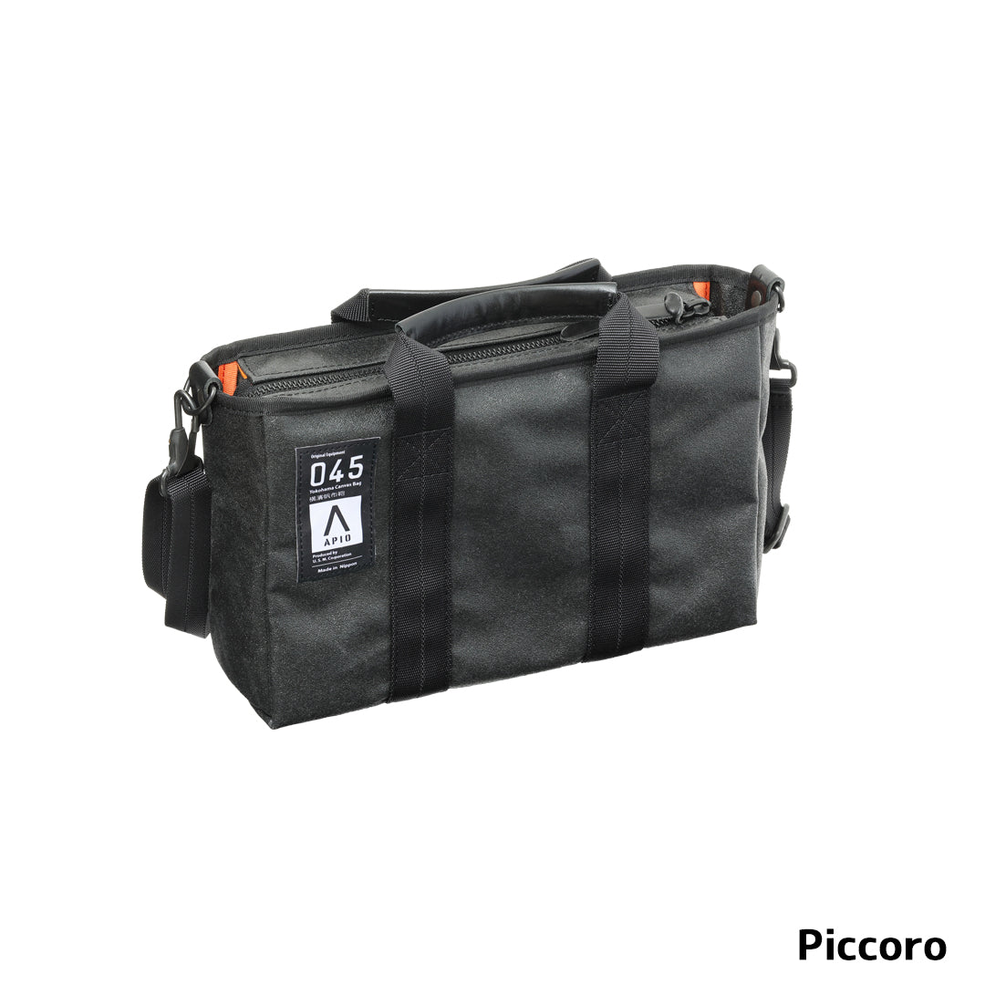 APIO x 横濱帆布鞄・Utility Carrying Bag（Black）Piccoro（ピッコロサイズ）